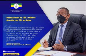 Décaissement de 152,1 millions de dollars par le Fonds monétaire international pour le Gabon