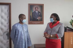 Visite du Ministre Tchadien des Finances et du Budget au Gabon