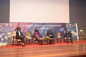 Lancement des deuxièmes journées scientifiques du CIREGED parrainées par le ministre Nicole Jeanine Lydie ROBOTY épse. MBOU