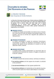 Les missions et l’organisation de la (DGDDI).