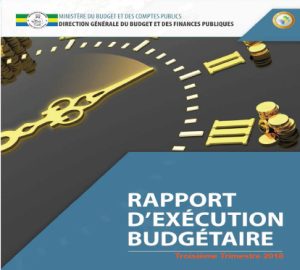 RAPPORT D EXECUTION BUDGETAIRE 3EME TRIMESTRE