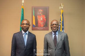 Réunion préparatoire des Assemblées anuelles du FMI et de la Banque Mondiale avec l’ambassadeur du Gabon aux Etats-Unis