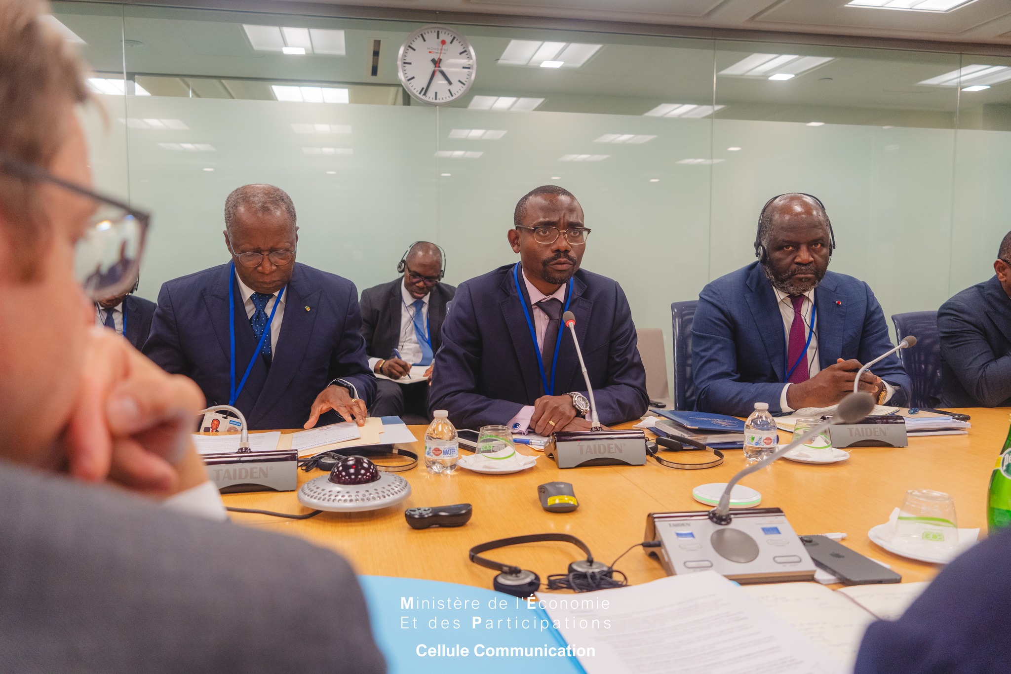 Rencontre entre le Directeur du Département Afrique du FMI et la Délégation Gabonaise en marge des Assemblées annuelles du FMI et de la Banque mondiale