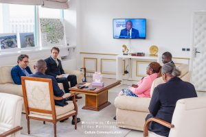 Le nouvel Ambassadeur de France au Gabon reçu en audience par le Ministre de l’Economie