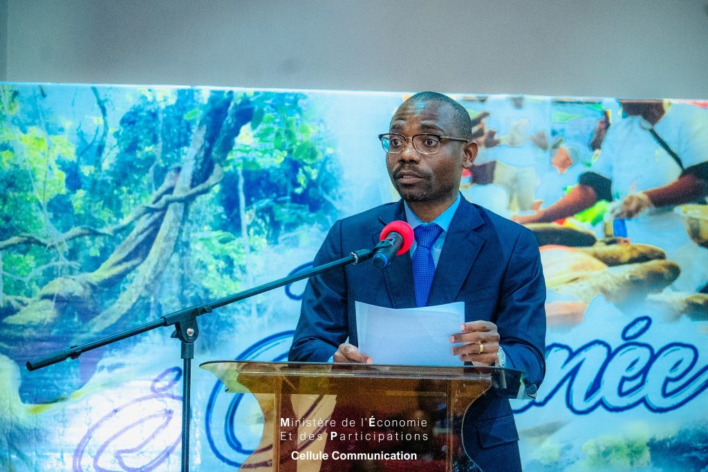 Le Ministre de l'Economie et des Participations, Monsieur Mays MOUISSI, à l'ouverture de la 2ème édition de la Journée Économique au Gabon