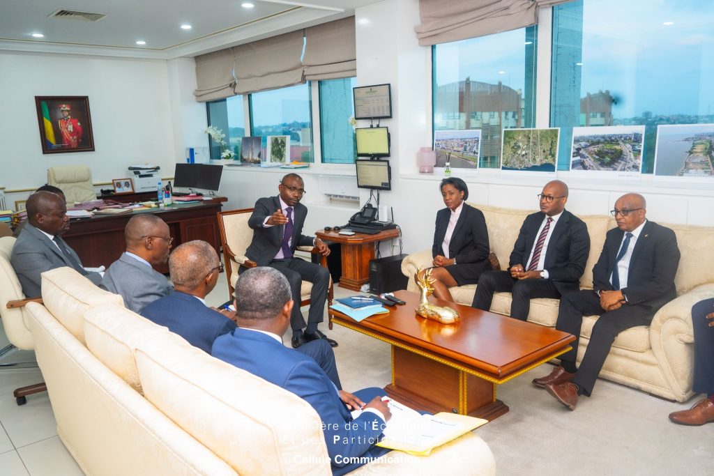 La délégation de Boeing Commercial Airplanes reçue en audience par le Ministre de l'Économie du Gabon