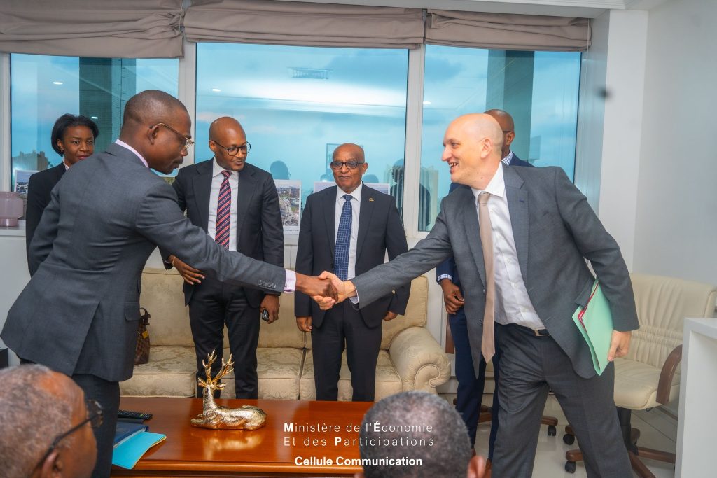 La délégation de Boeing Commercial Airplanes reçue en audience par le Ministre de l'Économie du Gabon