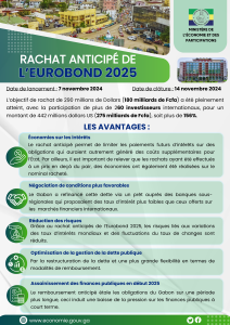 Quels sont les avantages du rachat anticipé de l’Eurobond 2025 de la République Gabonaise ?