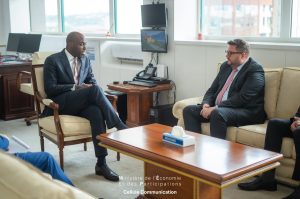 Coopération Gabon-Suisse : rencontre entre le Ministre de l’Économie et l’Ambassadeur de Suisse